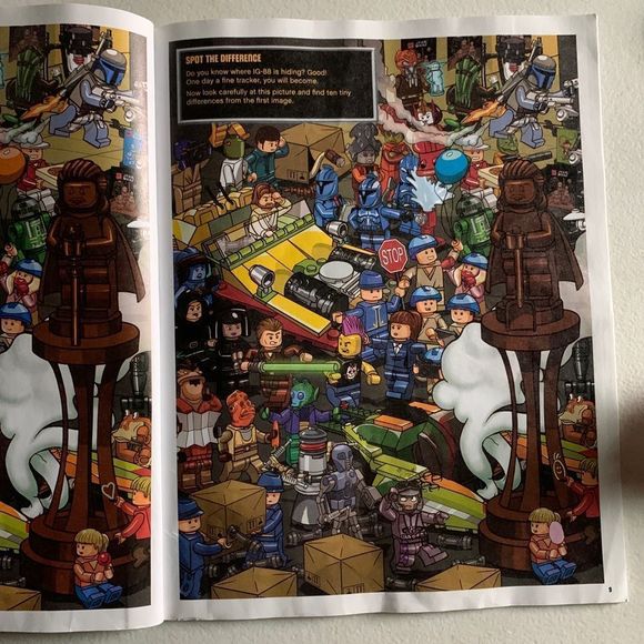 3/$25 LEGO Star Wars the Droids You're Looking For Search Book - Picture 5 of 7